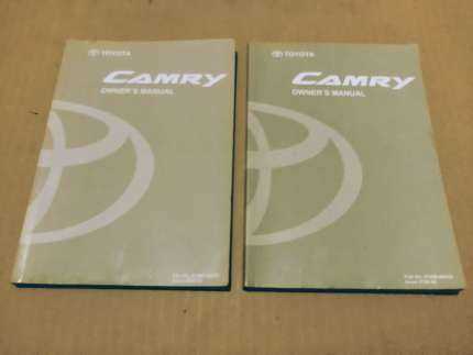 2011 toyota camry se owners manual