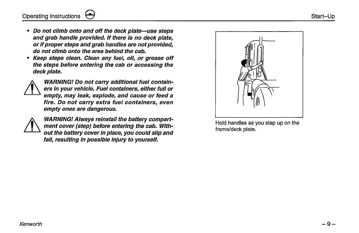 kenworth t800 owners manual