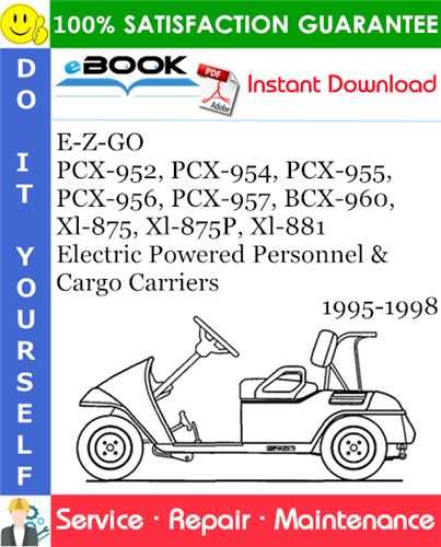 ez go golf cart owners manual
