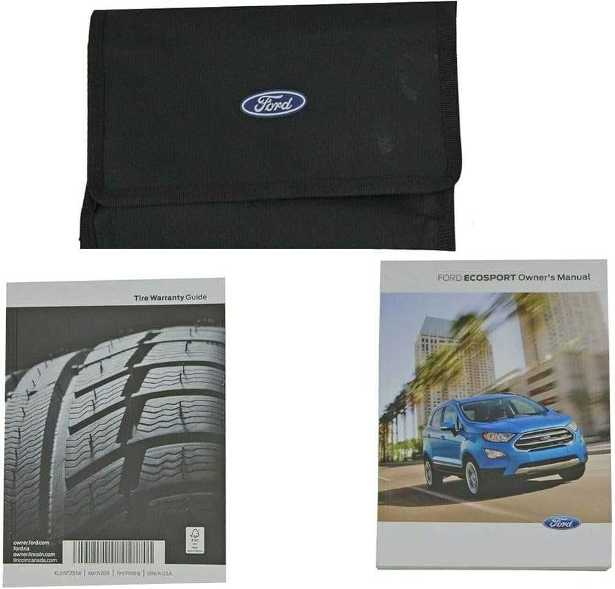 2019 ford ecosport owners manual