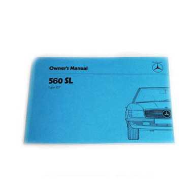 mercedes w460 owners manual