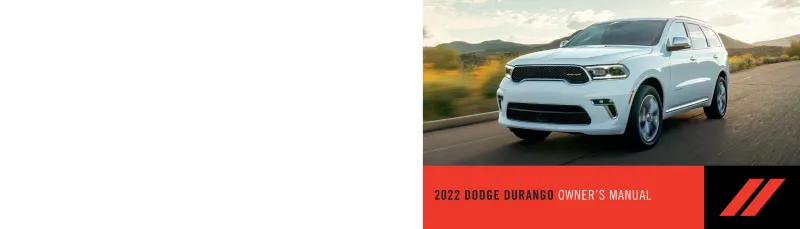 2016 durango owners manual