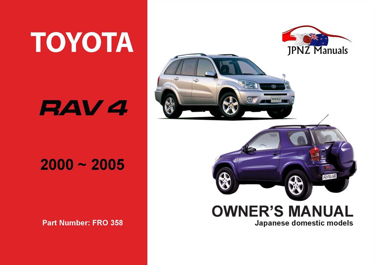 2002 toyota rav4 owners manual