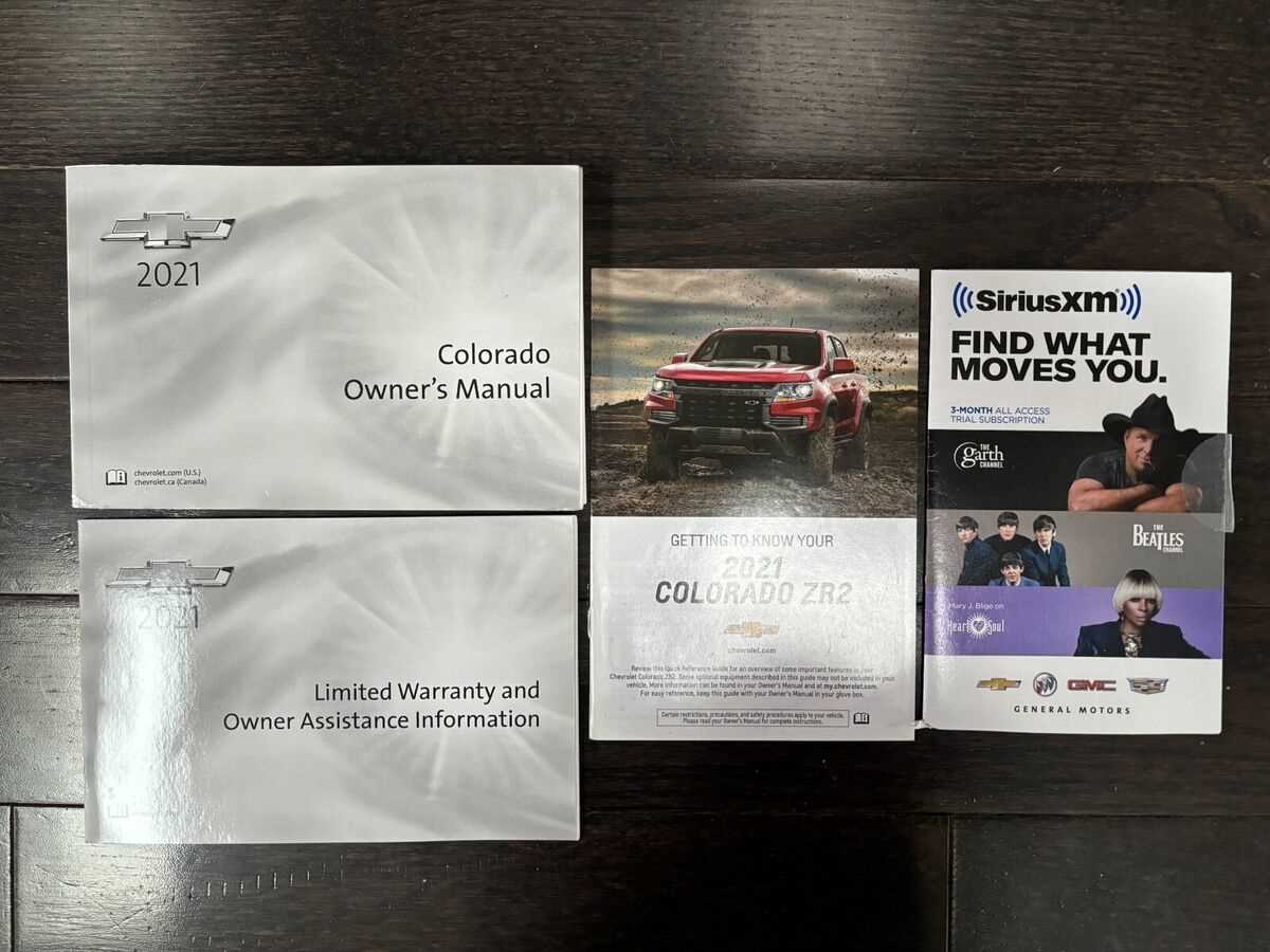 2022 chevy colorado zr2 owners manual