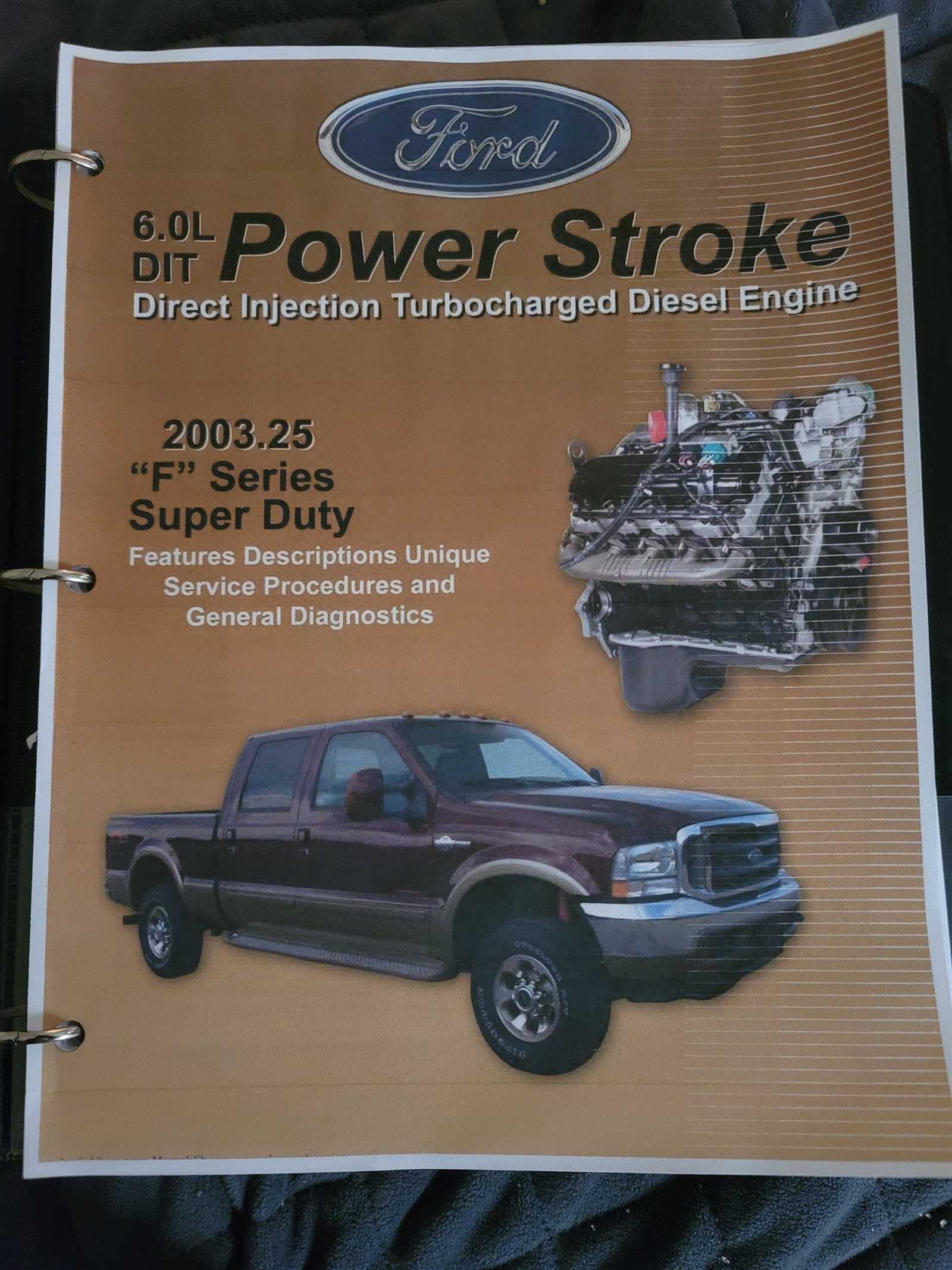 2003 ford f350 6.0 diesel owners manual