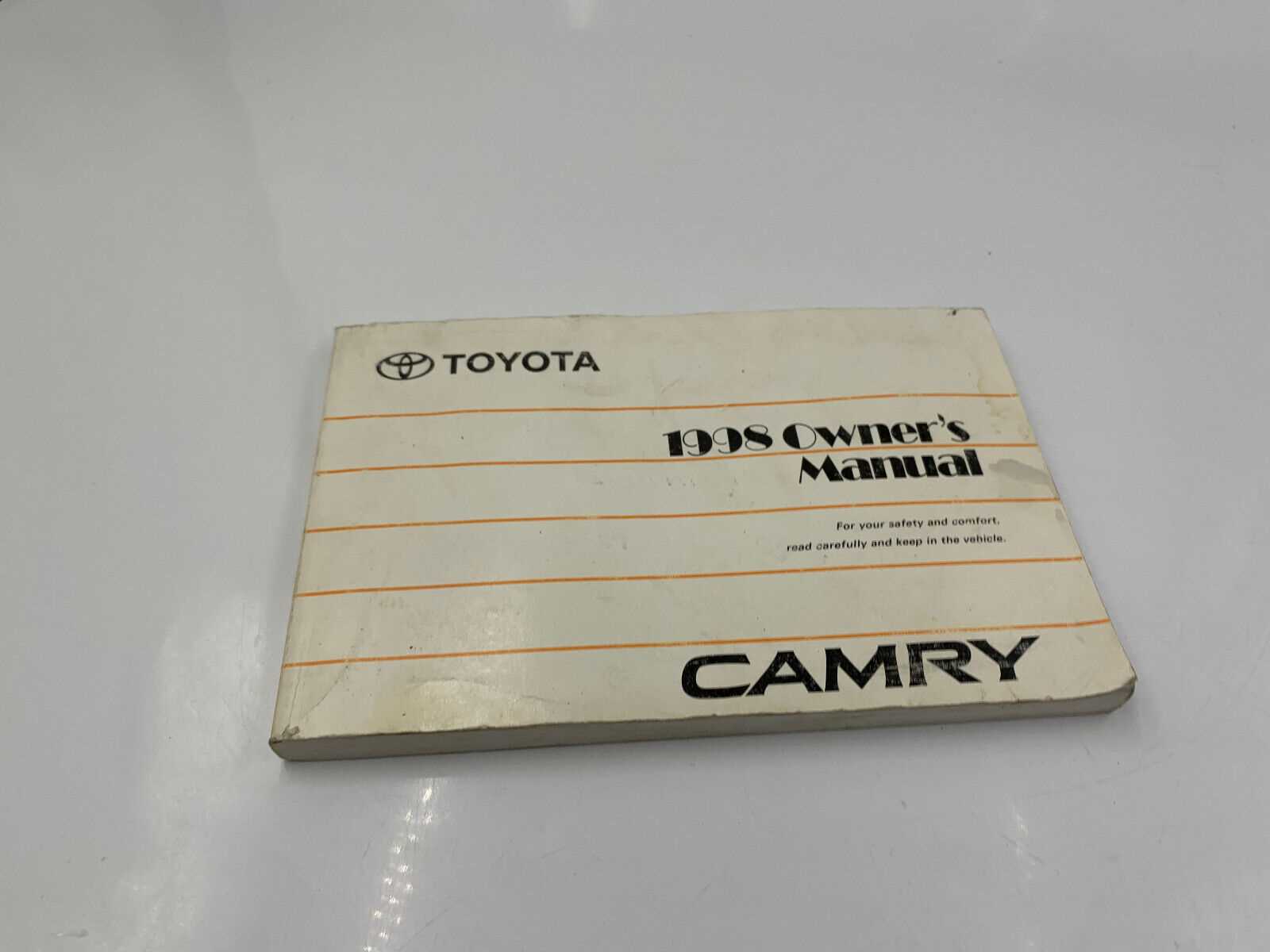 98 toyota camry owners manual