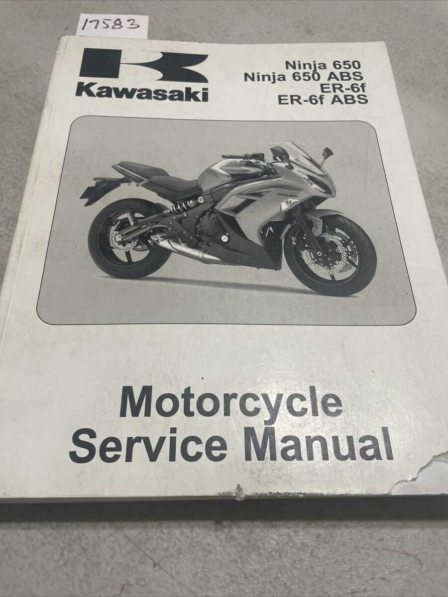 kawasaki ninja 650 owners manual