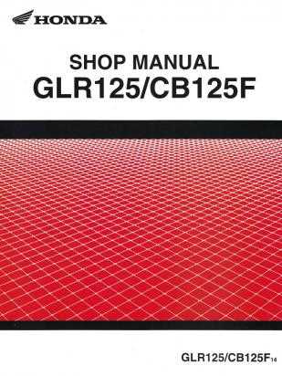 honda cb 125 owners manual