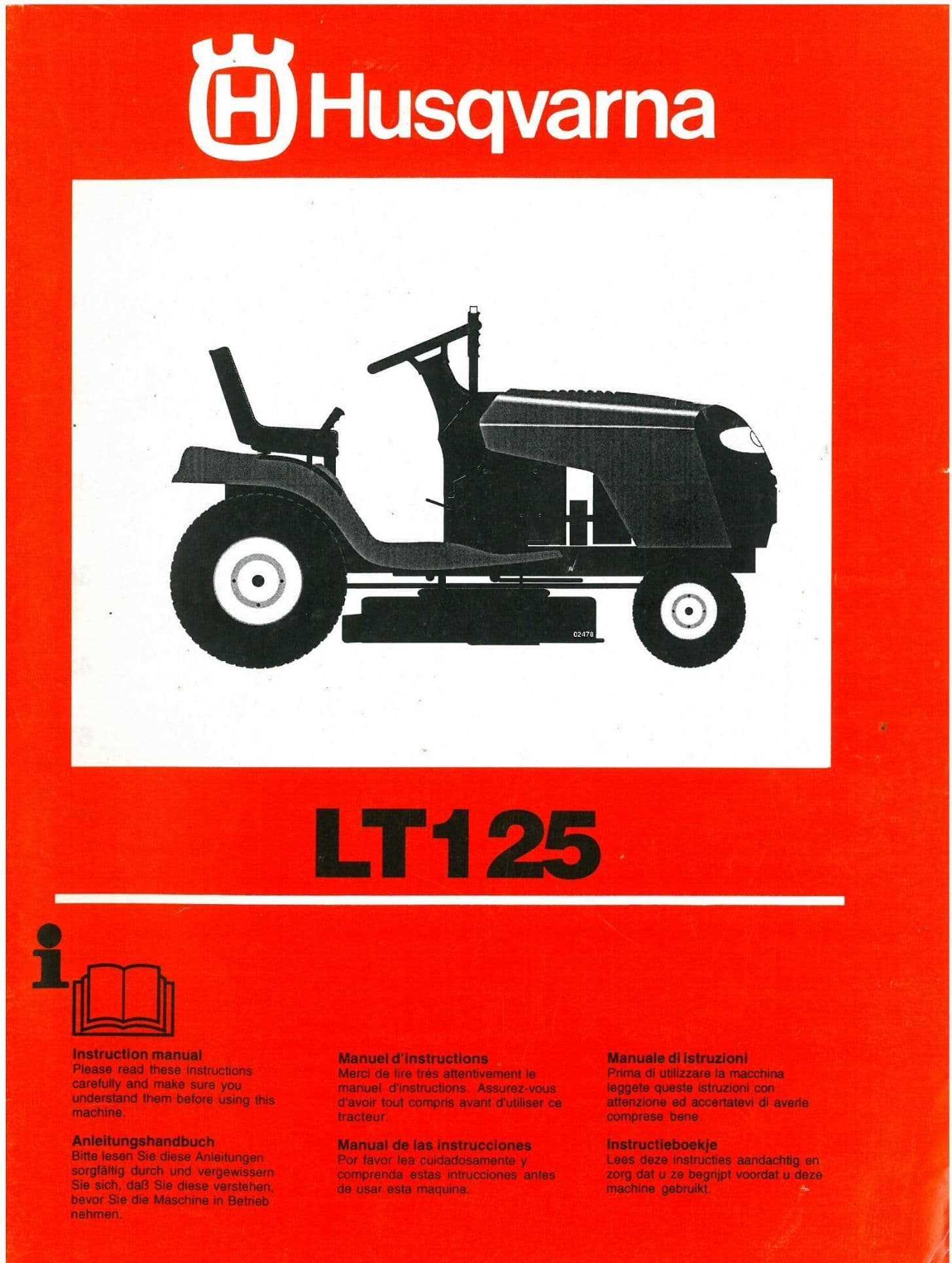 husqvarna lawn tractor owners manual