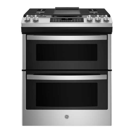 ge cafe range owners manual