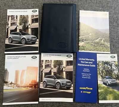2020 evoque owners manual