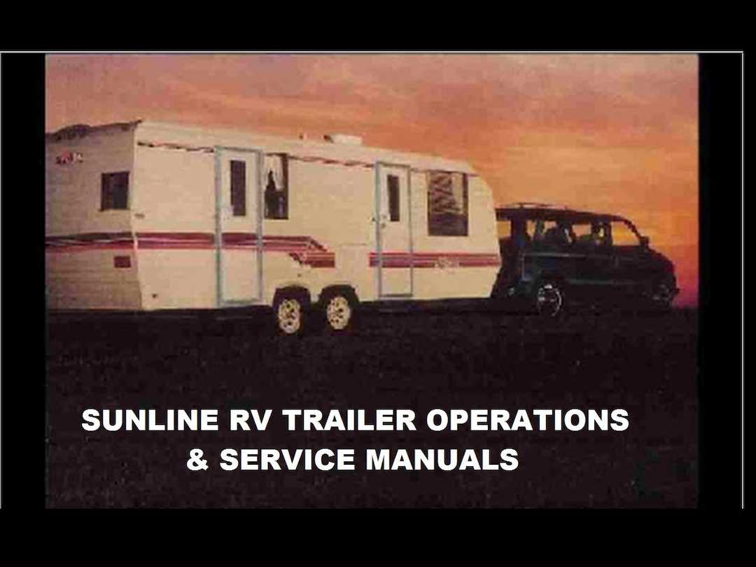 old travel trailer owners manuals