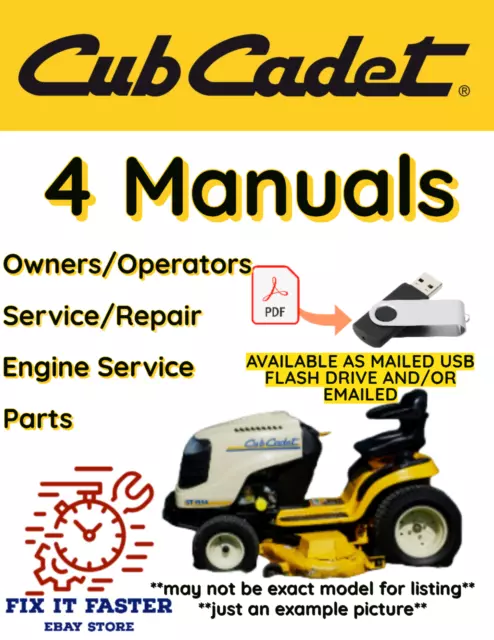 owners manual for cub cadet xt1