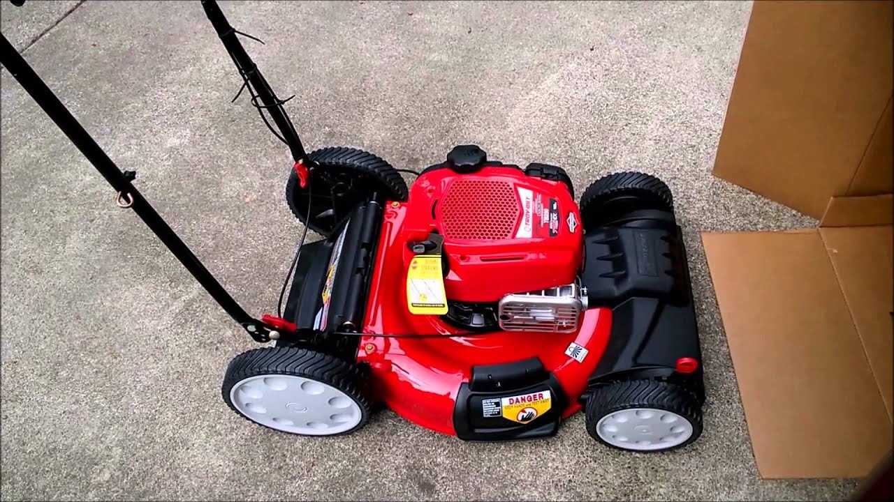 owners manual for troy bilt tb230 mower