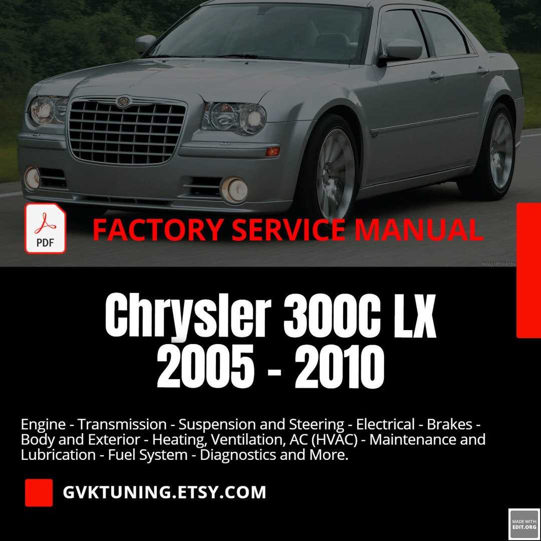 chrysler 300s owners manual