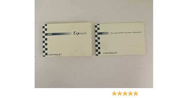 2004 chevy express 3500 owners manual
