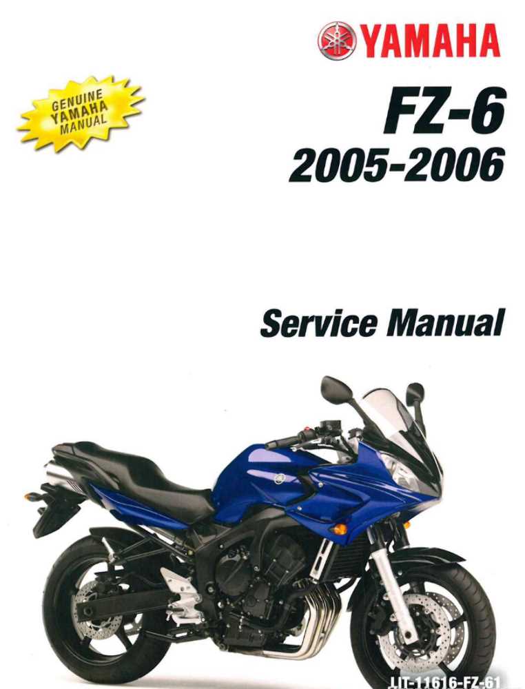 yamaha fz6 owners manual