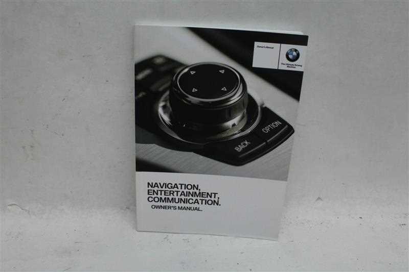 bmw owners manual for navigation entertainment communication