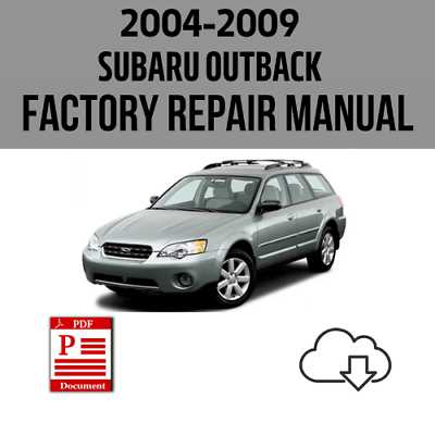 2005 subaru outback owners manual