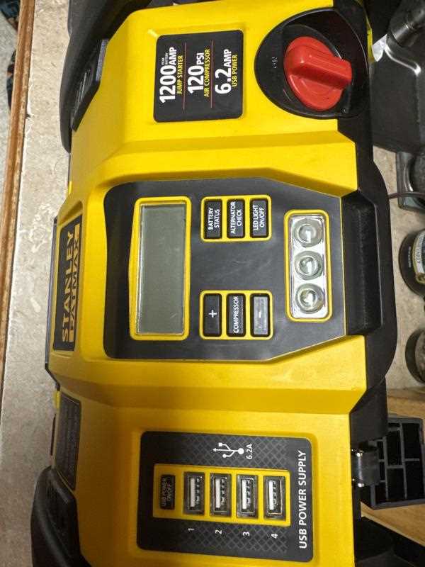 stanley fatmax professional power station owners manual