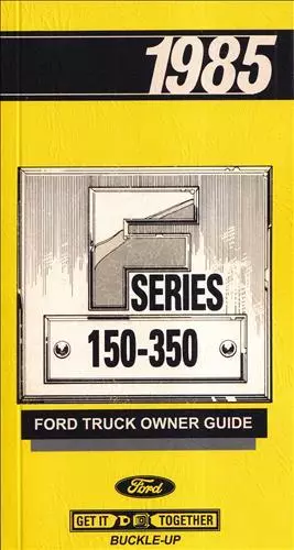 1989 ford f150 owners manual