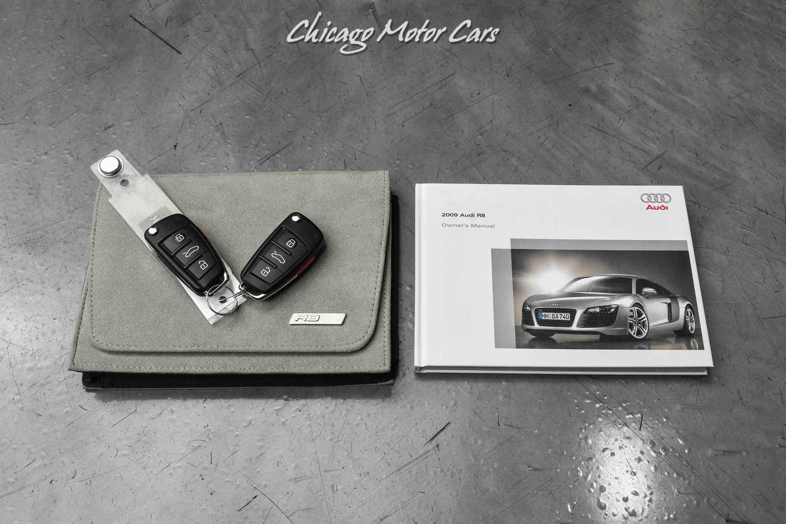 audi r8 owners manual