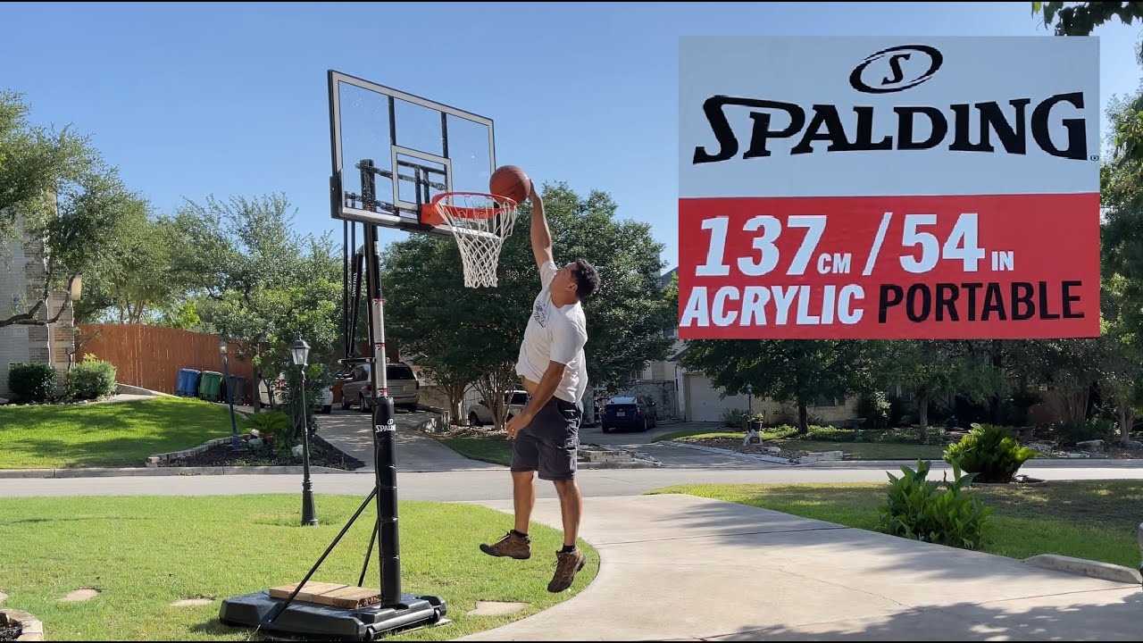 owners manual assembly spalding basketball hoop instructions