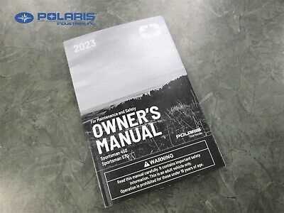 polaris sportsman 450 owners manual