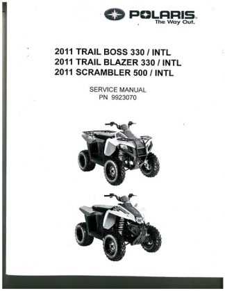 polaris trail boss 250 owners manual