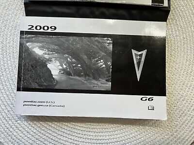 pontiac g6 owners manual pontiac g6 owners manual
