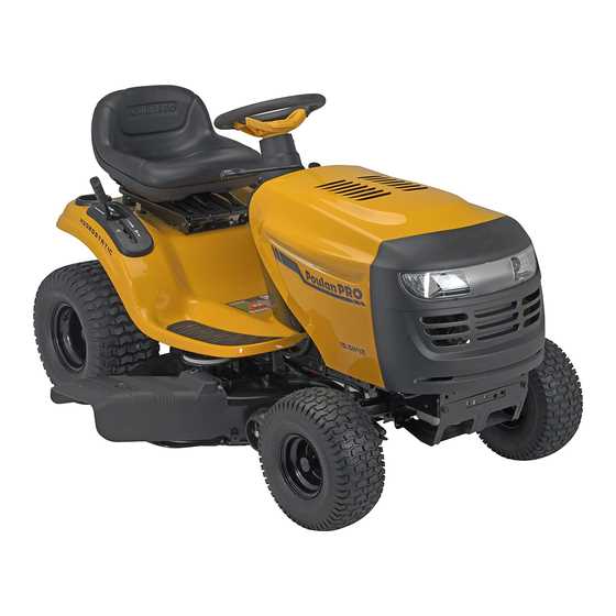 poulan pro riding mower owners manual