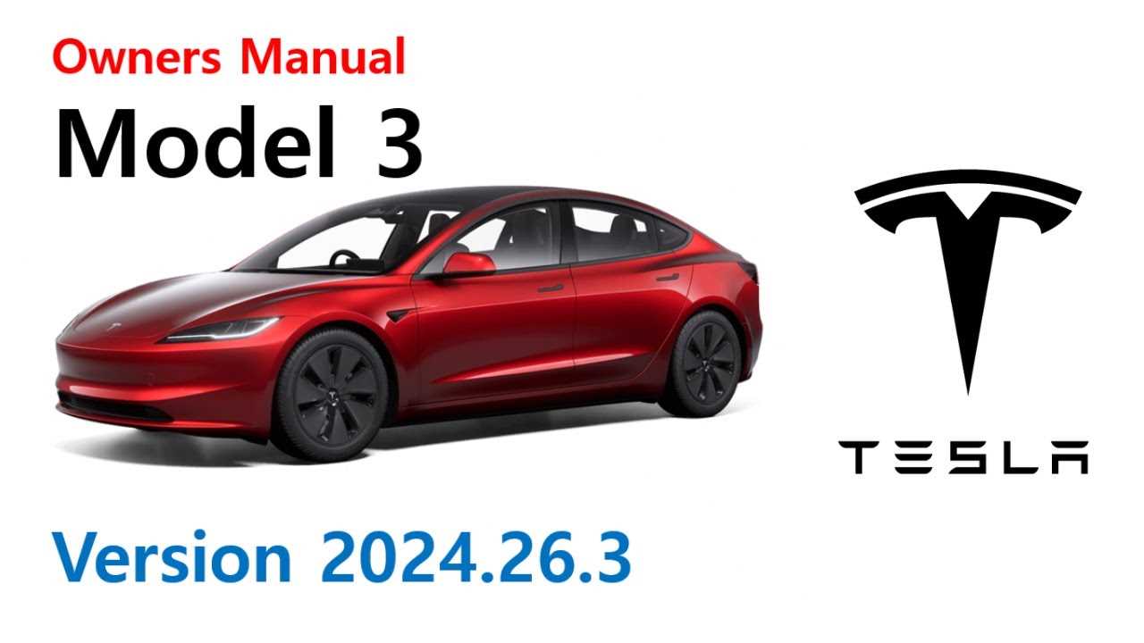 tesla model 3 2021 owners manual