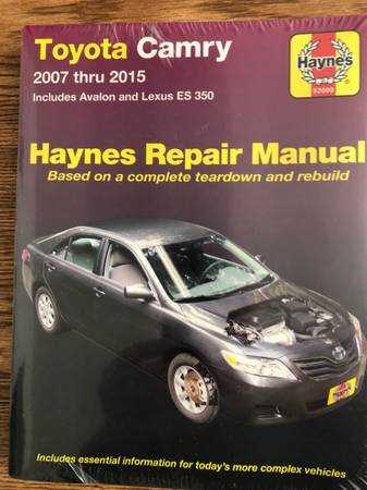 toyota camry 2015 owners manual