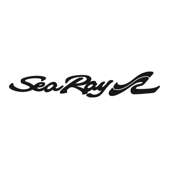 1996 sea ray 330 sundancer owners manual