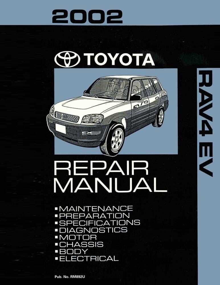 2002 toyota rav4 owners manual