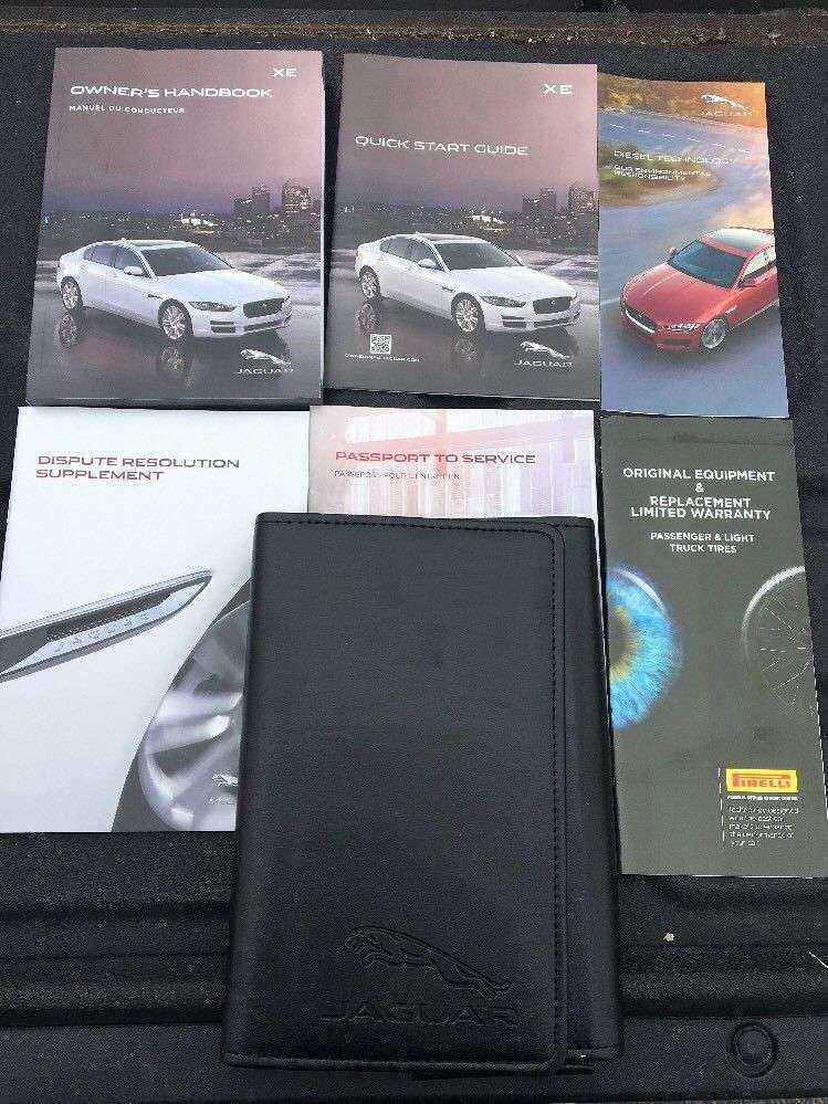 2017 jaguar xe owners manual