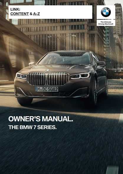 2016 bmw 740i owners manual