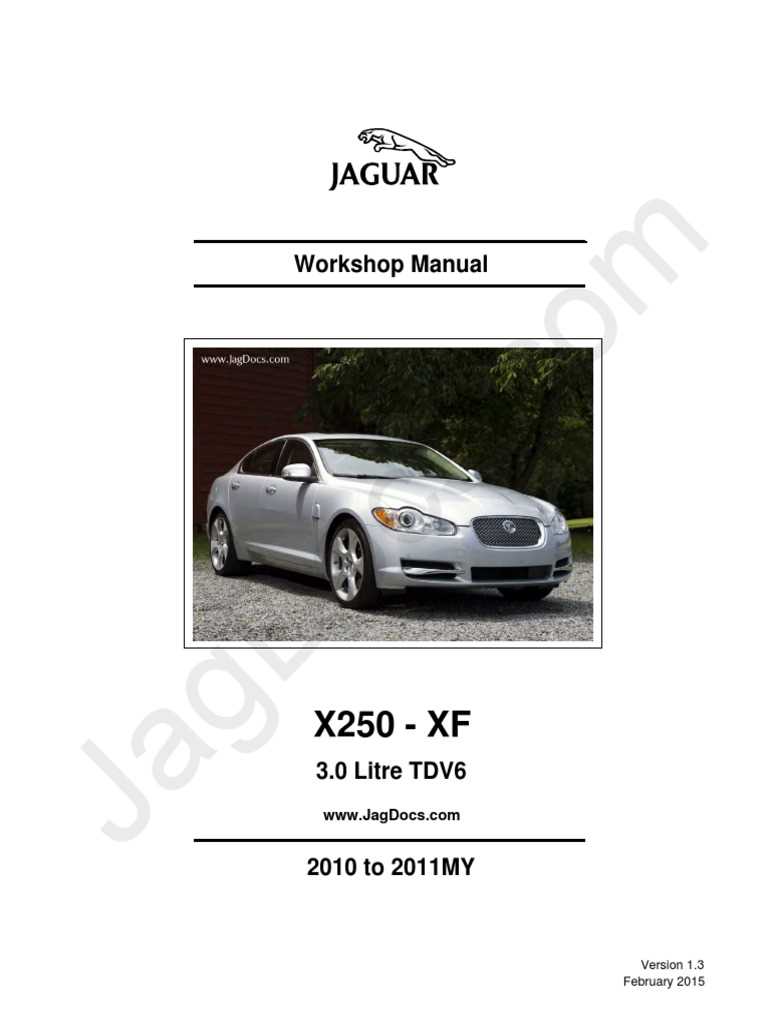 2010 jaguar xf owners manual