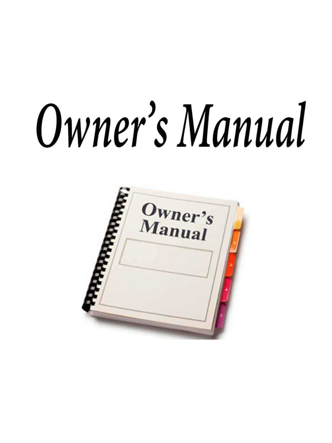 owners manual curren y