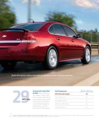 2011 impala owners manual