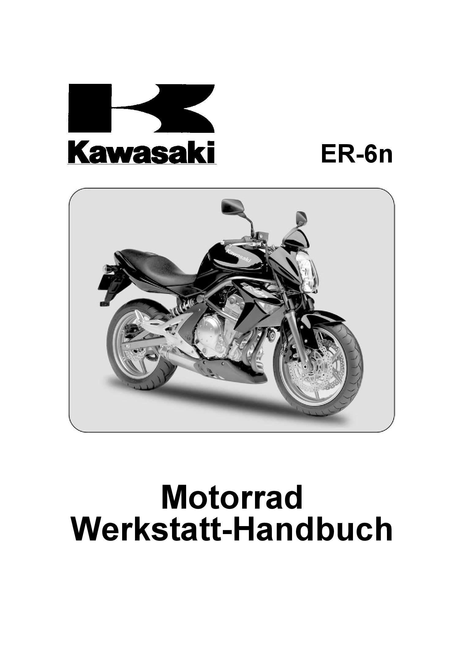 2009 kawasaki er6n owners manual