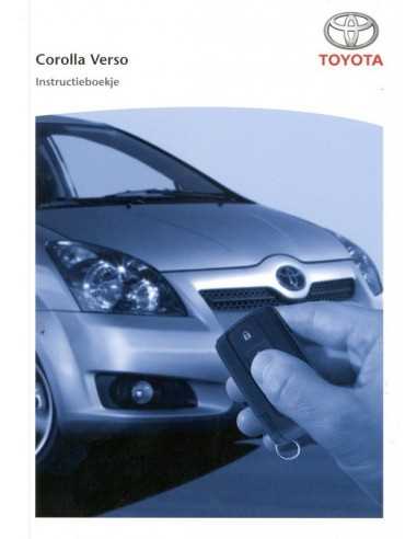 2007 toyota corolla owners manual