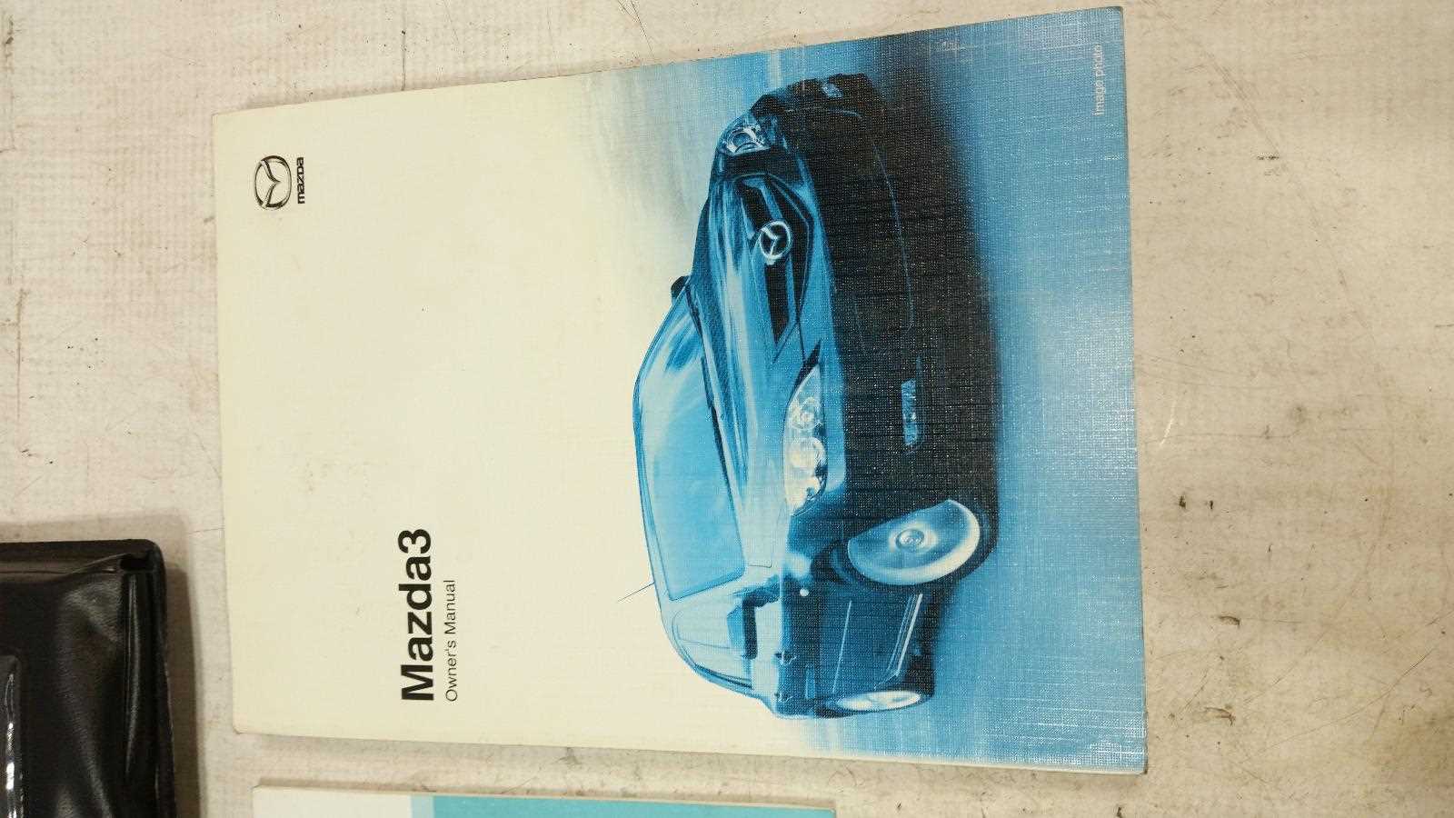 mazda 3 owners manual