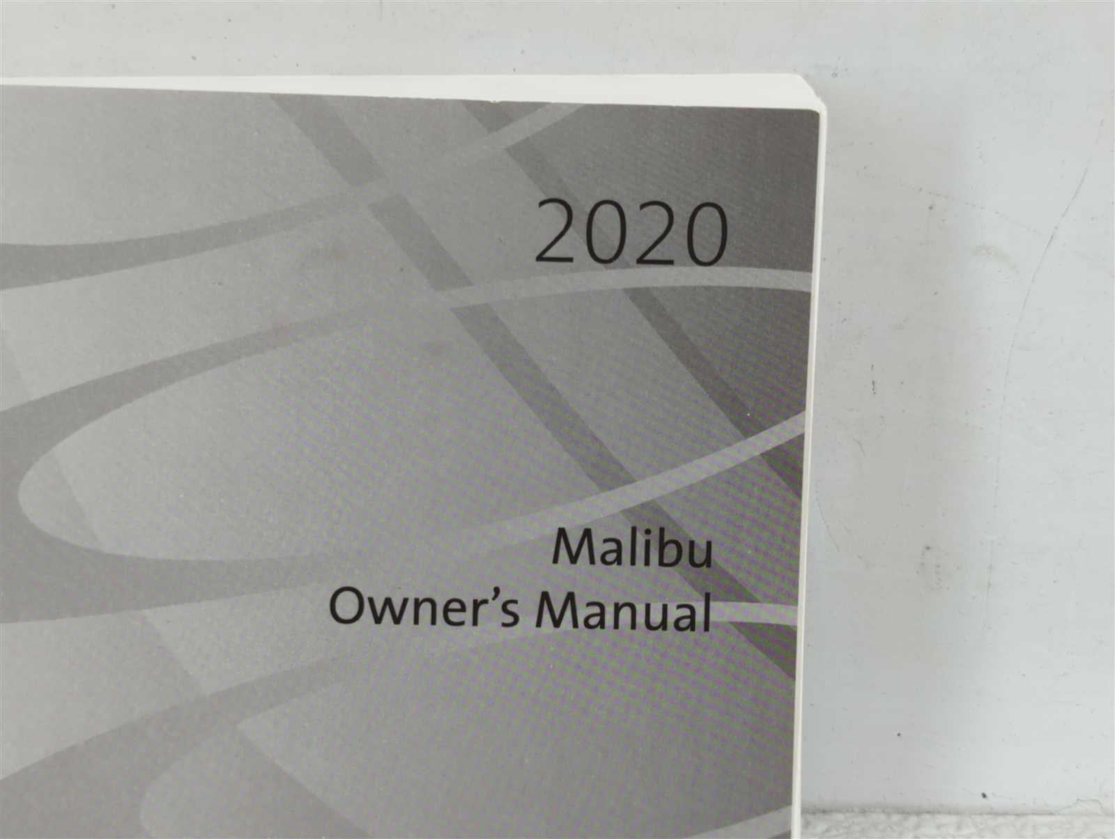 2020 chevrolet malibu owners manual