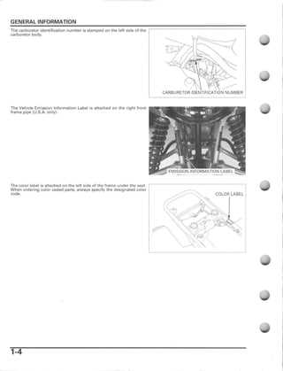 2002 honda 400ex owners manual