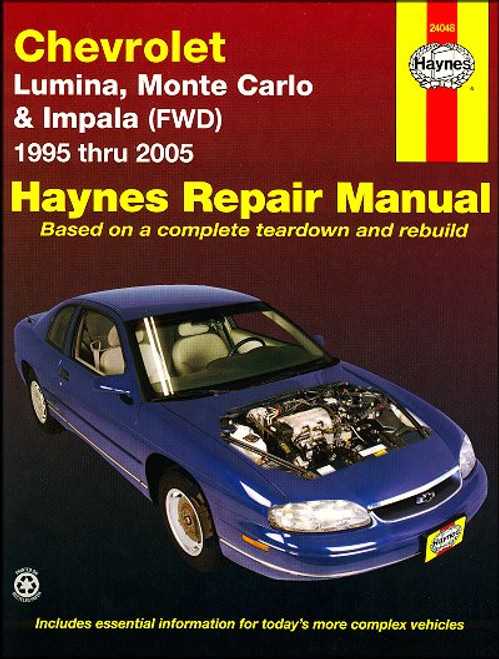 2006 chevy impala ss owners manual