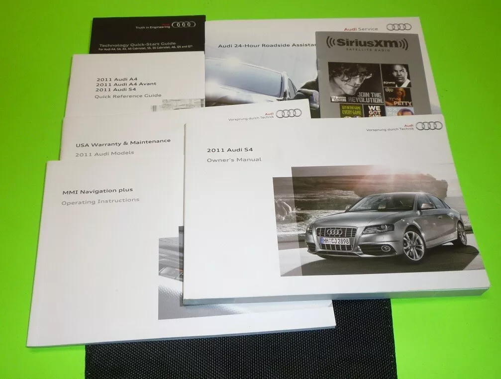 2011 audi s4 owners manual