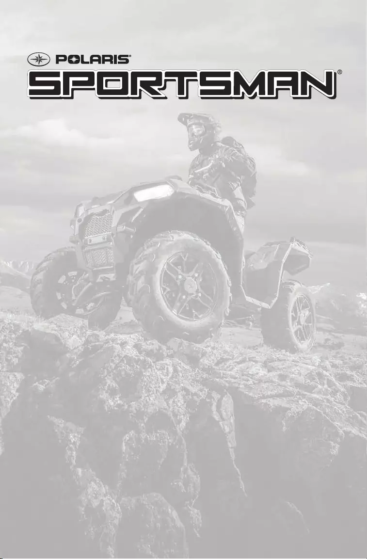 2019 polaris sportsman 450 owners manual