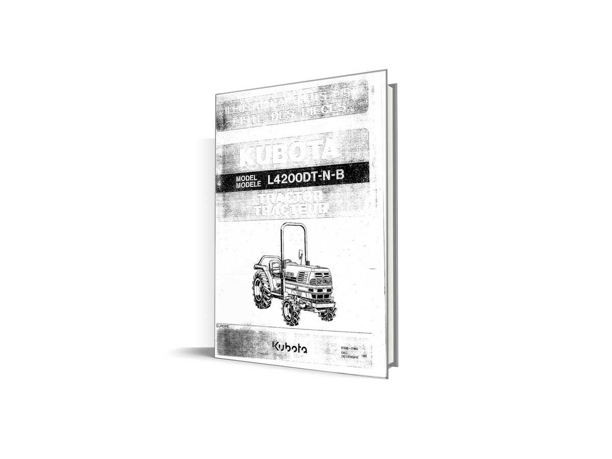 kubota l4200 owners manual