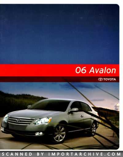 2008 toyota avalon limited owners manual